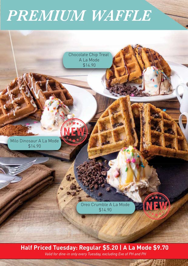 Waffles - Geláre Waffles, Coffee, Ice-Cream | Treat Yourself